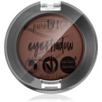 puroBIO Cosmetics Compact Eyeshadows Lidschatten Farbton 03 Brown 2,5 g