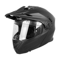 Výklopná enduro přilba W-TEC Biscaia P/J  matně černá  XL (61-62)