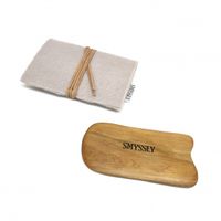 SMYSSLY Dřevěná Guasha na tělo  dřevěná Gua-sha k detoxikaci těla 1 ks