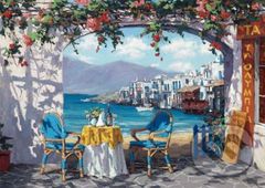 Rendezvous auf Mykonos - Sam Park - puzzle z kategorie Umělecké