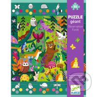 Obrovské puzzle: Objavovanie lesa - puzzle z kategorie 15 - 60 dílků