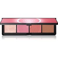 Smashbox Halo Sculpt + Glow Face Palette палитра с хайлайтъри и ружове цвят Pink Saturation 15,7 гр.