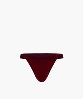 Men's thong ATLANTIC - burgundy