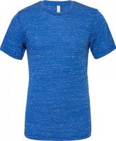Bella+Canvas Unisex triko z lehké polybavlny  s mramorovým vzorem Barva: modrá královská mramorová, Velikost: L CV3650