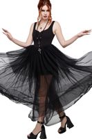 Damenkleid KILLSTAR - Under The Candle Light - Black XXL