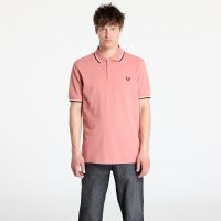 T-shirt FRED PERRY Twin Tipped Shirt Putty Pink/ Ecru/ Navy L