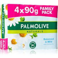 Palmolive Naturals Chamomile trdo milo s kamilico 4x90 g