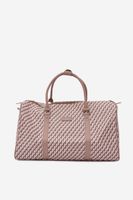 Flora&amp;Co Torba podróżna wzorzysta beżowa