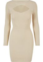 Women's dress Cut Out cream