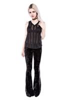 hlače ženske IRON FIST - Janis - Crno - LIC004045 S