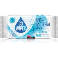 GoWipes Anti-Bacterial Effect D-Panthenol мокри почистващи кърпички за ръце и тяло 60 бр.