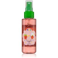 Oriflame Love Nature Kids Playful Strawberry osvežujoče pršilo za telo z vonjem jagod za otroke 100 ml