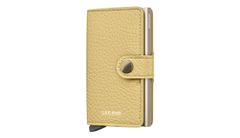 Secrid Miniwallet Pebble Butter Yellow Unisex - Peňaženka Secrid - Žltá - MPe-Butter-Yellow-One-size - Size: One size