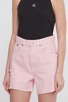 Pepe Jeans Rifľové krátke nohavice Pepe Jeans A-LINE SHORT UHW CLR