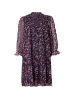 VILA Haljina 'VIFALIA'  patlidžan / lila / sivkasto ljubičasta (mauve) / crna