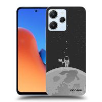 Silikónový čierny obal pre Xiaomi Redmi 12 4G - Astronaut