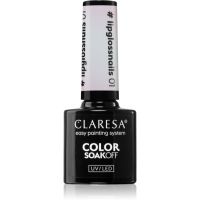 Claresa SoakOff UV/LED Color #lipglossnails gélový lak na nechty odtieň 01 5 g