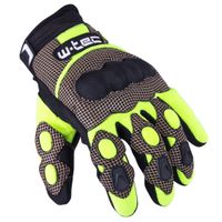 Motokrosové rukavice W-TEC Derex černo-žlutá XXL