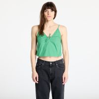 Koszulka TOMMY JEANS Poplin Strappy Top Coastal Green M