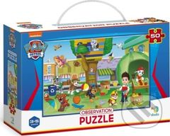 Puzzle s hledáním obrázků Tlapková patrola (50 dílků) - puzzle z kategorie 15 - 60 dílků