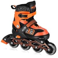 Spokey HASBRO STRIVE Kolieskové korčule, čierno-orangeé, zn. NERF, ABEC7 Carbon, veľ. 28-32