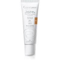 Avène Couvrance flüssiges deckendes Foundation SPF 20 Farbton 4.0 Honey 30 ml