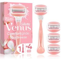 Gillette Venus ComfortGlide Spa Breeze Damenrasierer + Ersatzklingen 4 St.