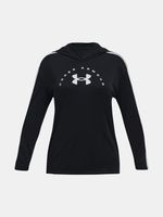 Under Armour Tech Graphic LS Sweatshirt Kinder Schwarz