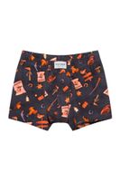 Boys' boxer shorts - graphite print