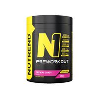 NUTREND N1 Pre Workout - 510g - Tropical Candy - Odżywki około treningowe