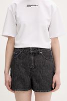Karl Lagerfeld Jeans pantaloni scurți pentru femei, din bumbac