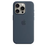 IPHONE 15 PRO MAX SILICONE CASE STORM BLUE