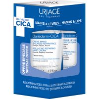 Uriage Bariéderm Cica Hands & Lips Set zestaw do bardzo suchej skóry