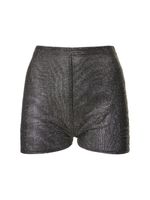 Crystal Embellished Mini Shorts