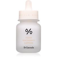Dr.Ceuracle Vegan Niacin & Rice Ampoule aufhellendes Serum zum vereinheitlichen der Hauttöne 30 ml