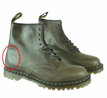 Škornji DR. MARTENS - 8 vezalnih lukenj - 1460 - Dark taupe - Orleans - DM23167302 - POŠKODOVANO 47