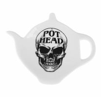 podkładka ALCHEMY GOTHIC - Pot Head Teabag Dish