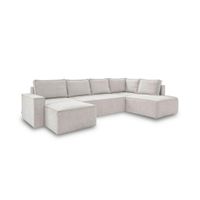 MID.YOU SEDACÍ SOUPRAVA, textil, béžová