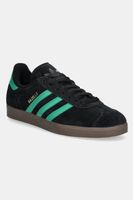 adidas Originals sneakers din piele intoarsă Gazelle bărbați, culoarea negru, JH5394