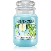 Country Candle Cilantro, Apple & Lime mirisna svijeća 652 g