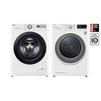 PRACÍ SET - LG Pračka 11 kg FPSR5A14WL + Sušička 9 kg  RC91V5AV6N
