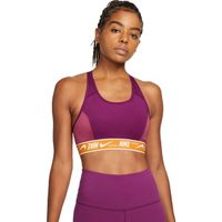 Nike DF SWSH LOGO BRA WIN W Дамско спортно бюстие, розово, размер