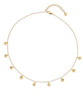Hot Diamonds Půvabný pozlacený náhrdelník s diamantem Jac Jossa Soul DN149