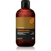 Beviro Natural Body Wash Sophisticated gel za prhanje za moške 250 ml