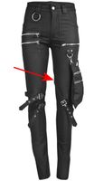 Herrenhose AMENOMEN - Black - BESCHÄDIGT L