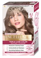 L’Oréal Paris barva za lase - EXCELLENCE Creme - 6.1 Dark Ash Blonde
