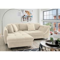 Livetastic ROHOVÁ SEDAČKA, textil, béžová