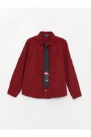 LC Waikiki Boy's Christmas Themed Long Sleeve Shirt & Tie