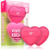 Real Techniques Vivid Escape All About that Base Puff Set Make up Schwämmchen 2 St.