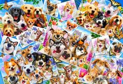 Selfie Pet Collage - puzzle z kategorie Umělecké